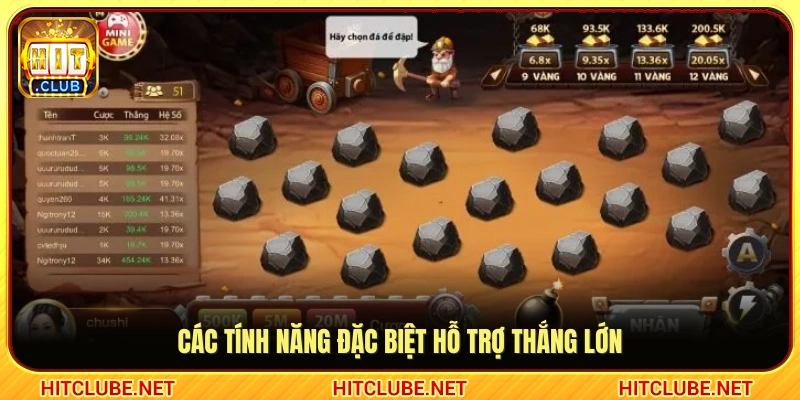 Hệ thống tính năng tăng cơ hội nhận thưởng