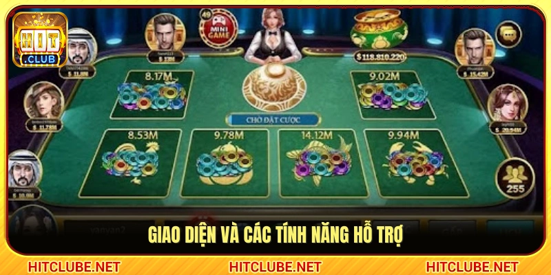Bố cục kèm các tính năng đi kèm